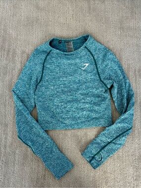 Gymshark Vital Seamless Cropped Long Sleeve